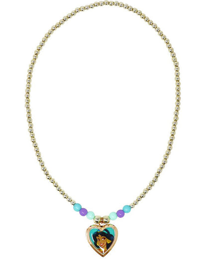 Disney Princess Jasmine Confident Inspirational Locket and Gift Card