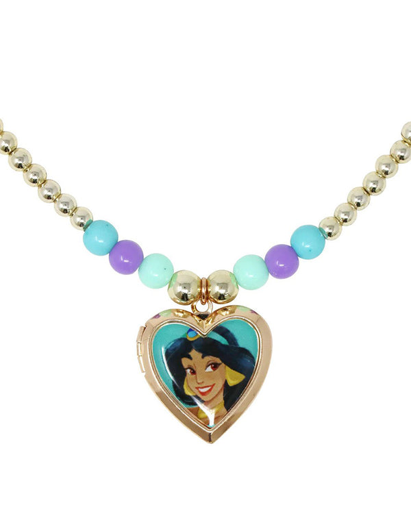 Disney Princess Jasmine Confident Inspirational Locket and Gift Card