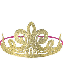 Disney Princess Once Upon A Time Glittered Tiaras Pack of 8