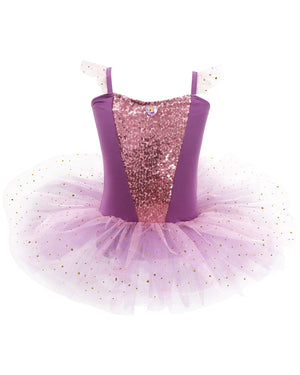 Disney Princess Rapunzel Sparkling Tutu Dress Girls Costume