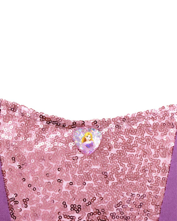 Disney Princess Rapunzel Sparkling Tutu Dress Girls Costume