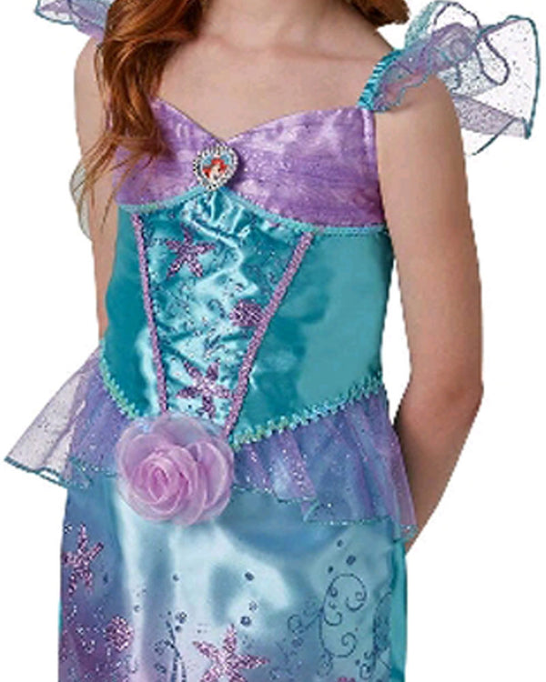Disney Ariel Rainbow Deluxe Girls Costume