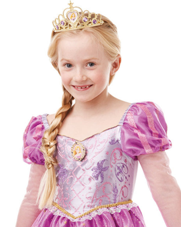 Disney Rapunzel Glitter and Sparkle Girls Costume