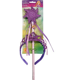 Disney Rapunzel Deluxe Tiara and Wand Set