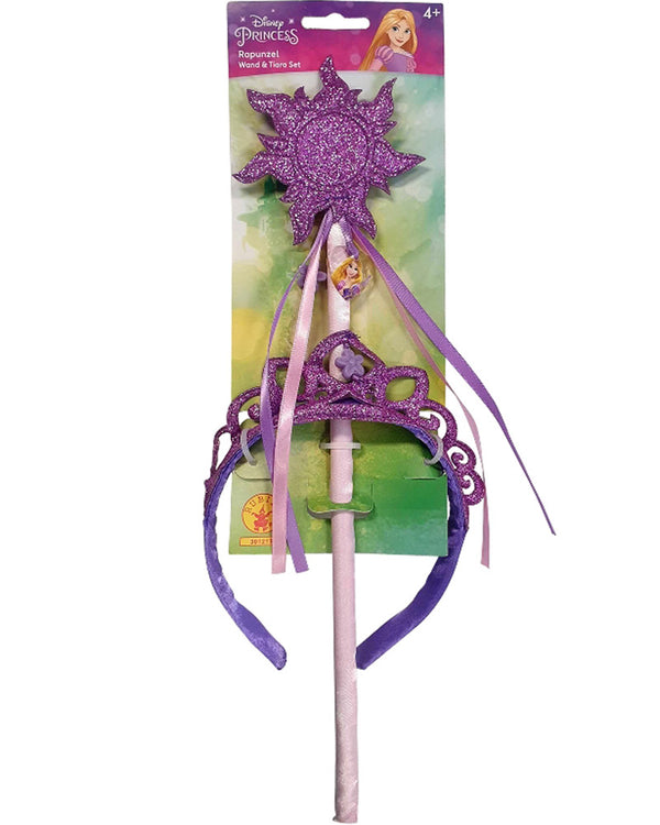 Disney Rapunzel Deluxe Tiara and Wand Set