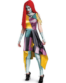 Disney The Nightmare Before Christmas Sally Deluxe Womens Halloween Costume