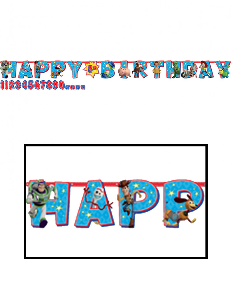 Disney Toy Story 4 Add an Age Jumbo Banner