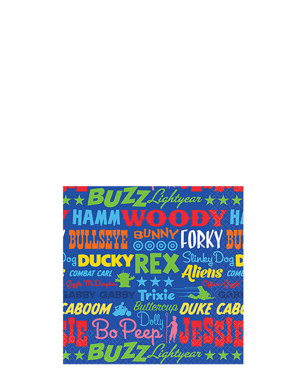 Disney Toy Story 4 Beverage Napkins Pack of 16