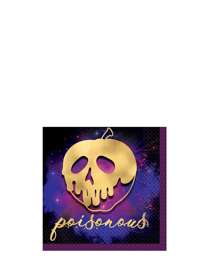 Disney Villains Poisonous Apple Beverage Napkins Pack of 16