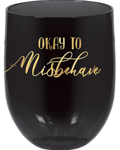 Disney Villains Stemless Drinking Glasses Pack of 4