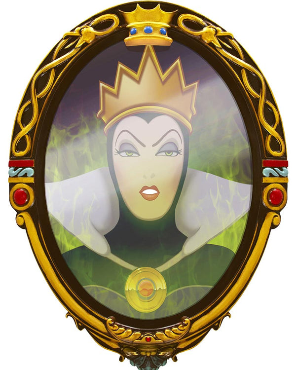 Disney Villains Reveal Snow White Mirror Animatronic