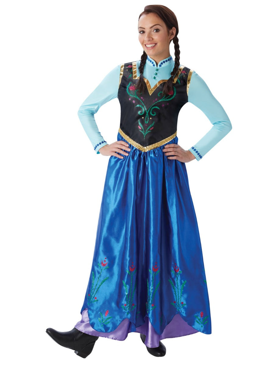 disney frozen princess anna dress Disney Frozen Anna Womens Costume – CostumeBox Australia