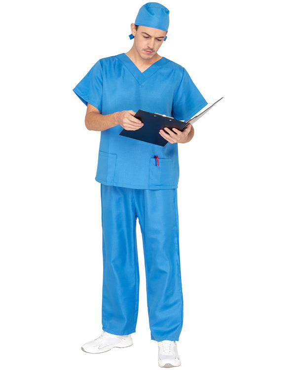 Doctor Scrubs Adult Plus Size Costume