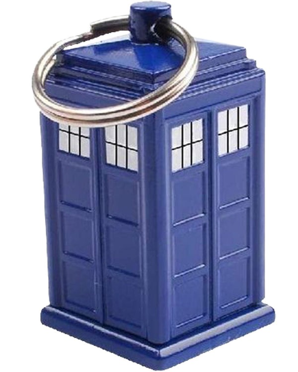 Doctor Who Tardis Emergency Fund Key Ring