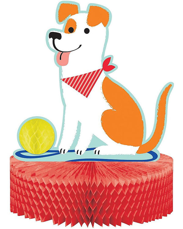 Dog Party Honeycomb Centrepiece