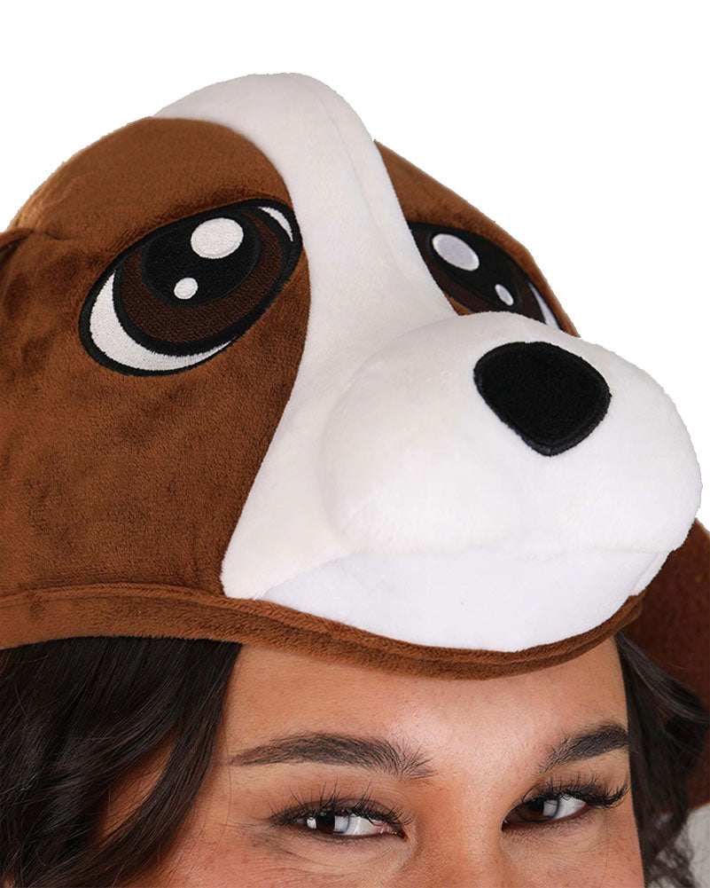 Dog Plush Deluxe Hat Collar and Tail Set