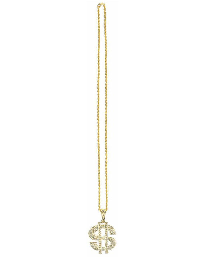 Casino Dollar Sign Necklace