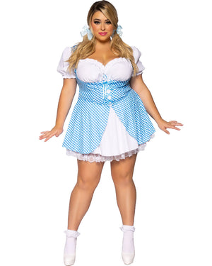 Dorothy Blue Gingham Plus Size Womens Costume
