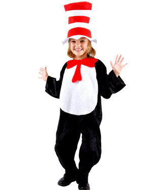 Dr Seuss Cat in the Hat Kids Costume