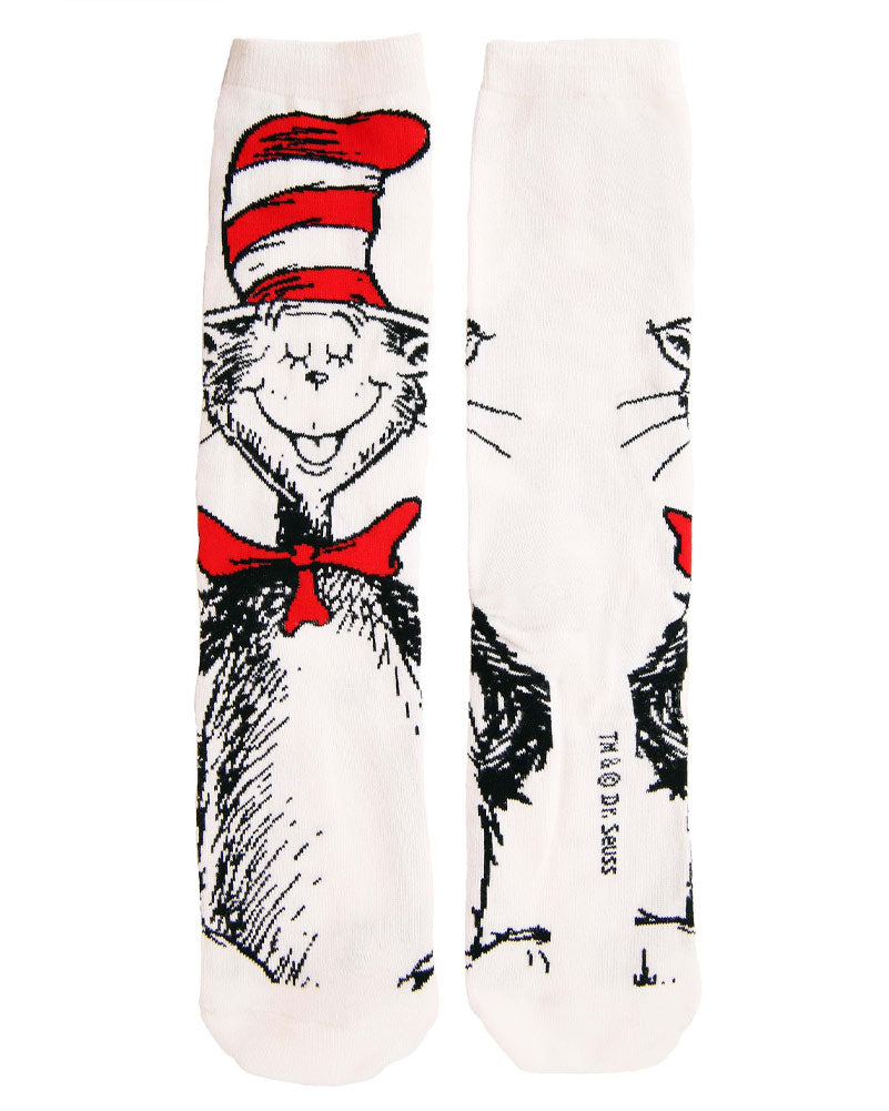 Dr Seuss Characters Adult Crew Sock Set 3 Pack