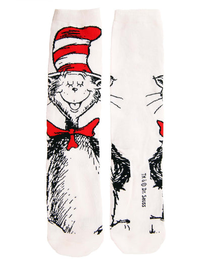 Dr Seuss Characters Adult Crew Sock Set 3 Pack