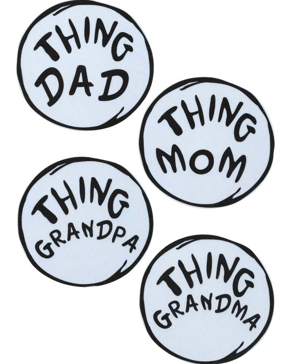 Dr Seuss Family Of All Things Patch Set