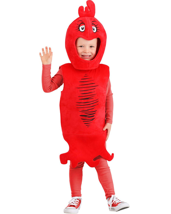 Dr Seuss Red Fish Kids Costume