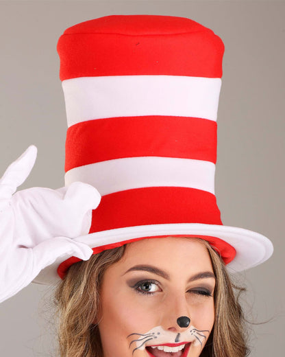 Dr Seuss The Cat in the Hat Deluxe Adult Costume