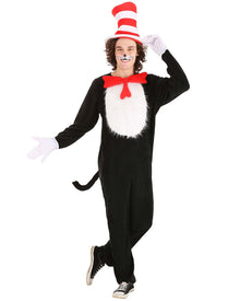 Dr Seuss The Cat in the Hat Deluxe Adult Costume