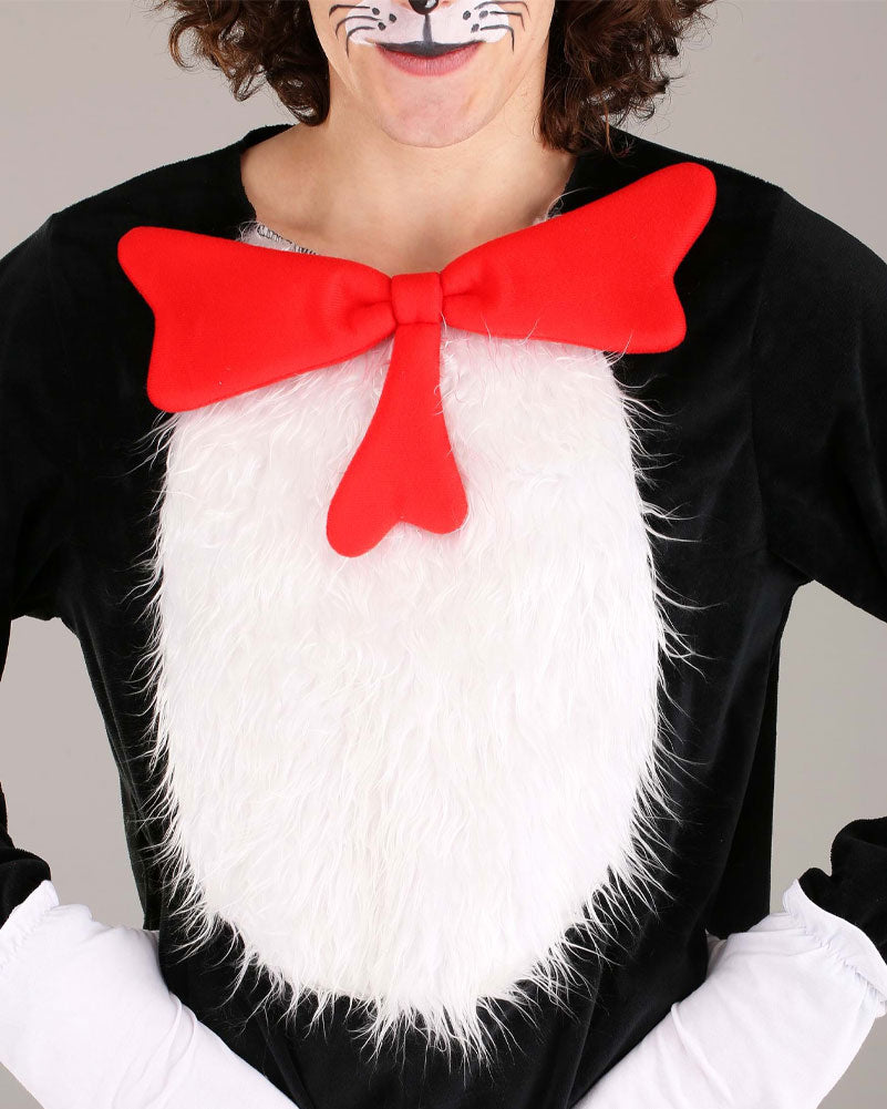 Dr Seuss The Cat in the Hat Deluxe Adult Costume