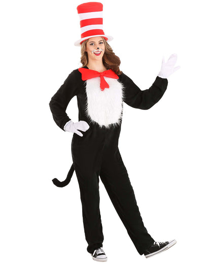 Dr Seuss The Cat in the Hat Deluxe Adult Costume