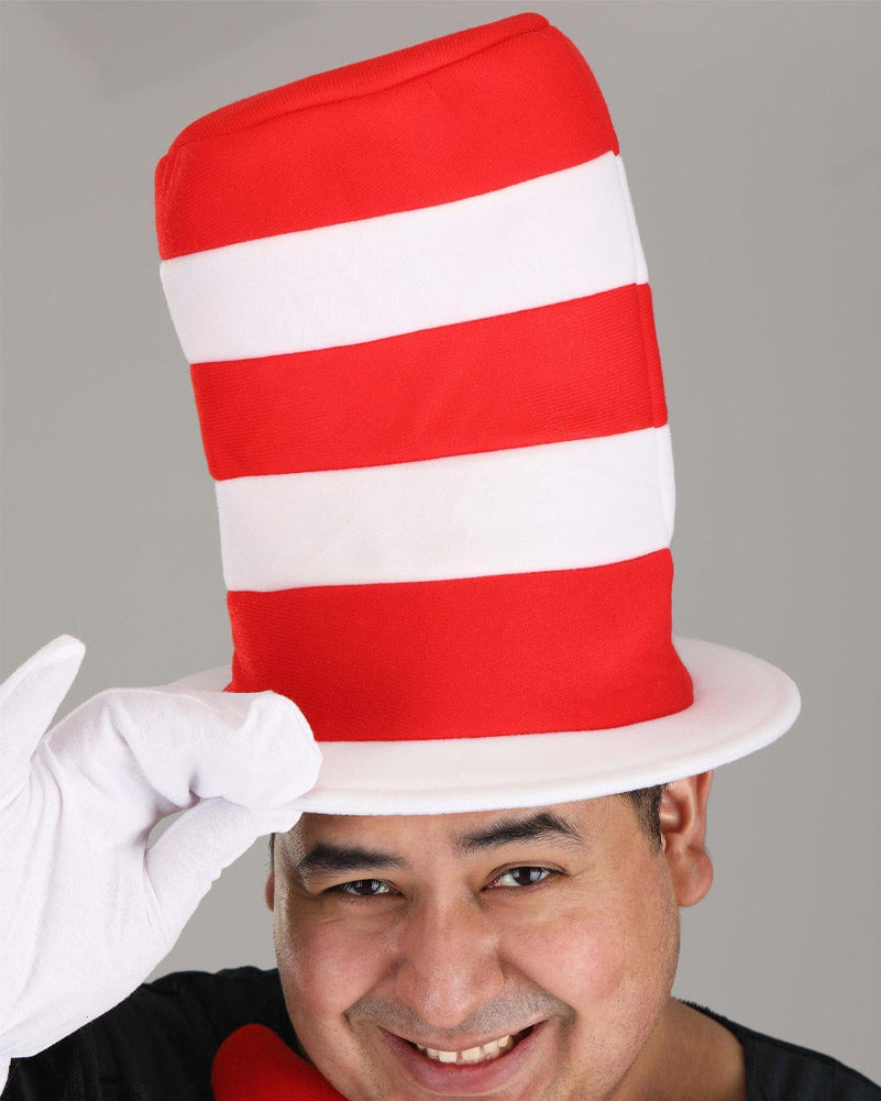 Dr Seuss The Cat in the Hat Deluxe Adult Plus Size Book Week Costume