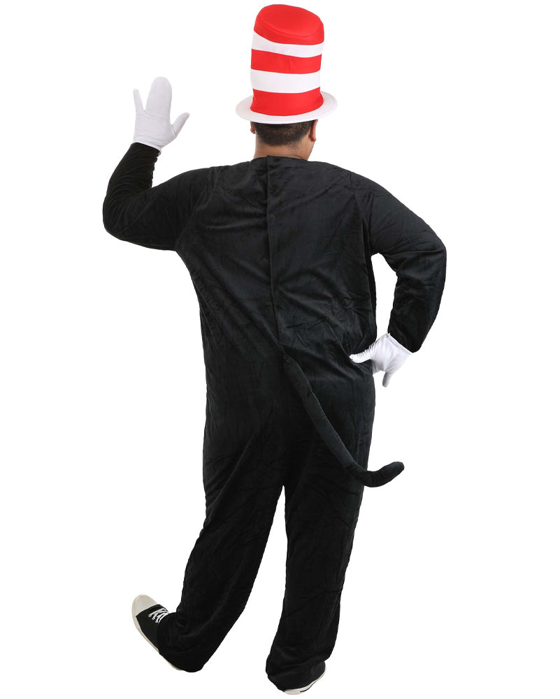 Dr Seuss The Cat in the Hat Deluxe Adult Plus Size Book Week Costume