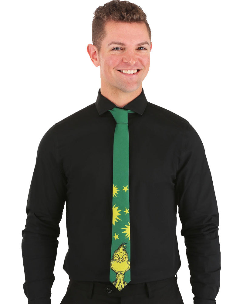 Dr Seuss The Grinch Character Necktie