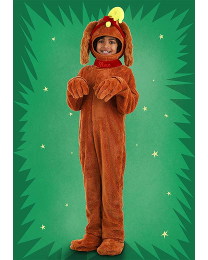 Dr Seuss The Grinch Max Kids Christmas Costume