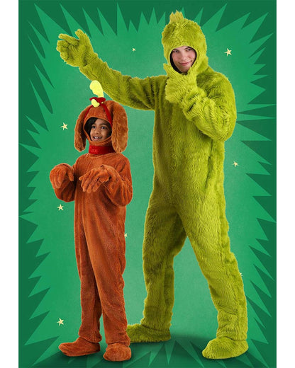 Dr Seuss The Grinch Max Kids Christmas Costume