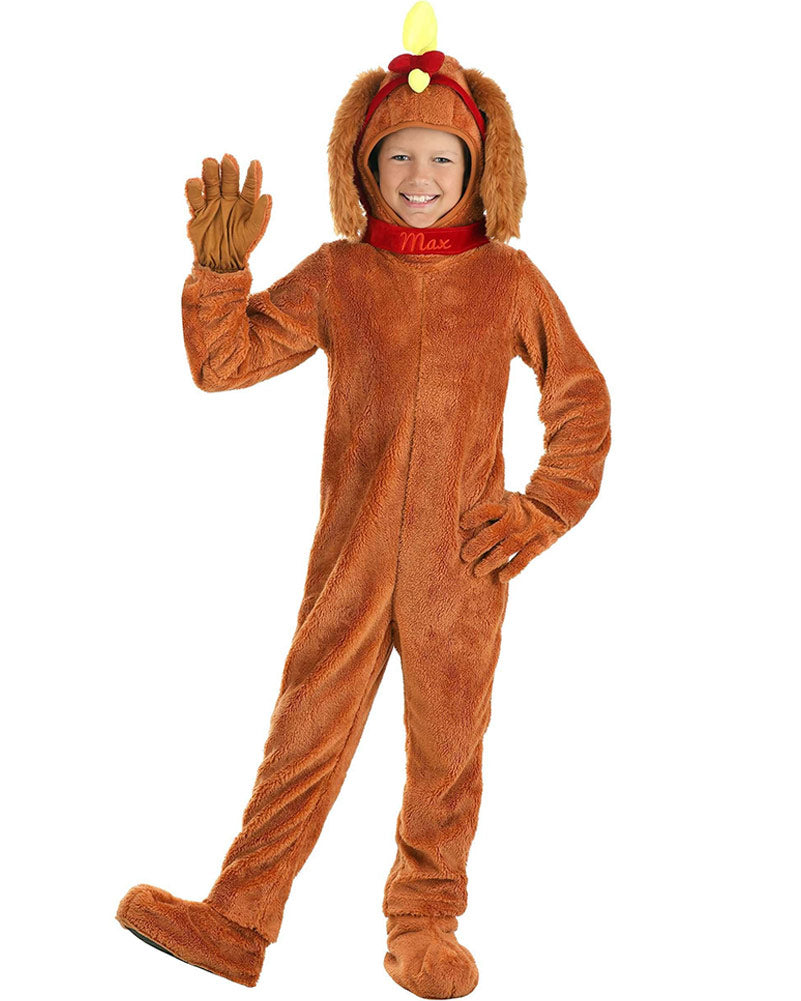 Dr Seuss The Grinch Max Kids Christmas Costume