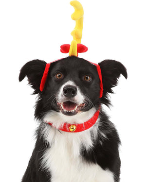 Christmas Dr Seuss The Grinch Max Pets Headband and Collar