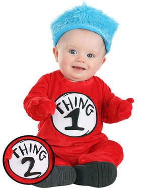 Dr Seuss Thing 1 or 2 Baby Costume
