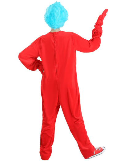Dr Seuss Thing 1 or 2 Deluxe Adult Book Week Costume