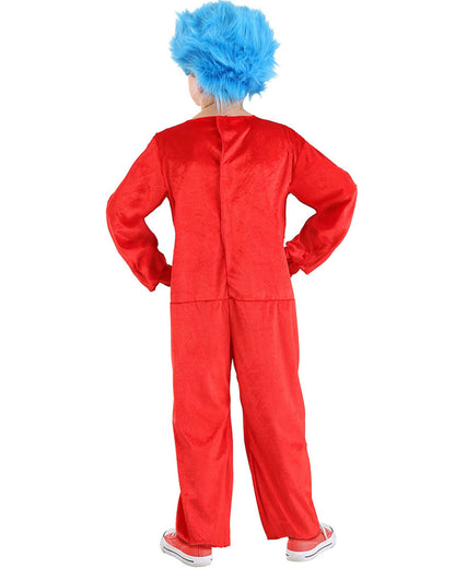Dr Seuss Thing 1 or 2 Kids Costume
