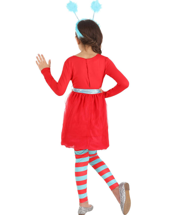 Dr Seuss Thing 1 and 2 Girls Costume
