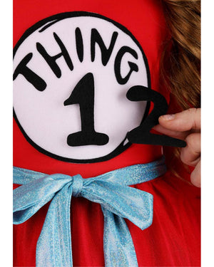 Dr Seuss Thing 1 and 2 Girls Costume