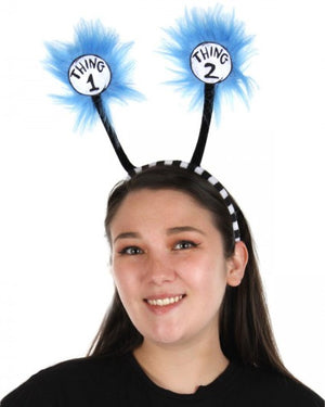 Dr Seuss Thing 1 and 2 Deluxe Headband
