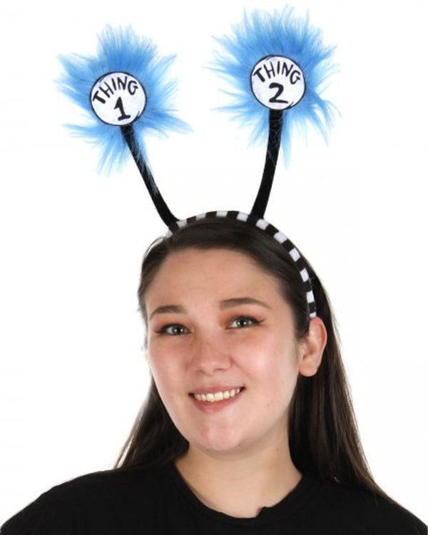 Dr Seuss Thing 1 and 2 Deluxe Headband