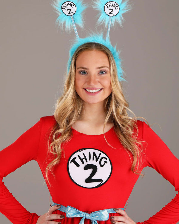Dr Seuss Thing 1 and 2 Womens Costume