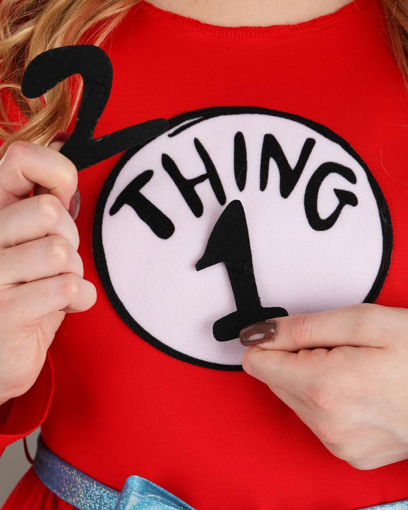 Dr Seuss Thing 1 or 2 Womens Costume