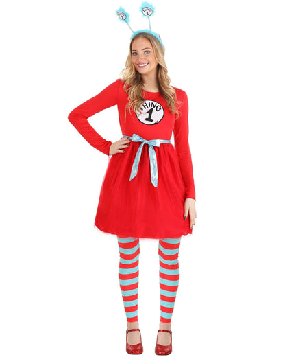 Dr Seuss Thing 1 or 2 Womens Costume