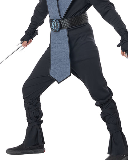 Dragon Master Blue Ninja Boys Costume