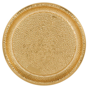 Premium Tray Gold Hammered Look